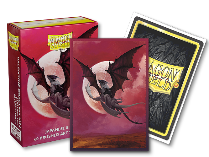 Dragon Shield Sleeves Japanese Valentines 2024 60ct