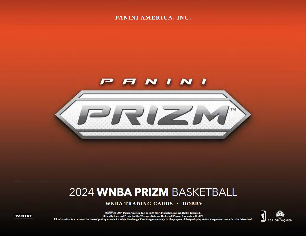 23/24 Panini Prizm WNBA