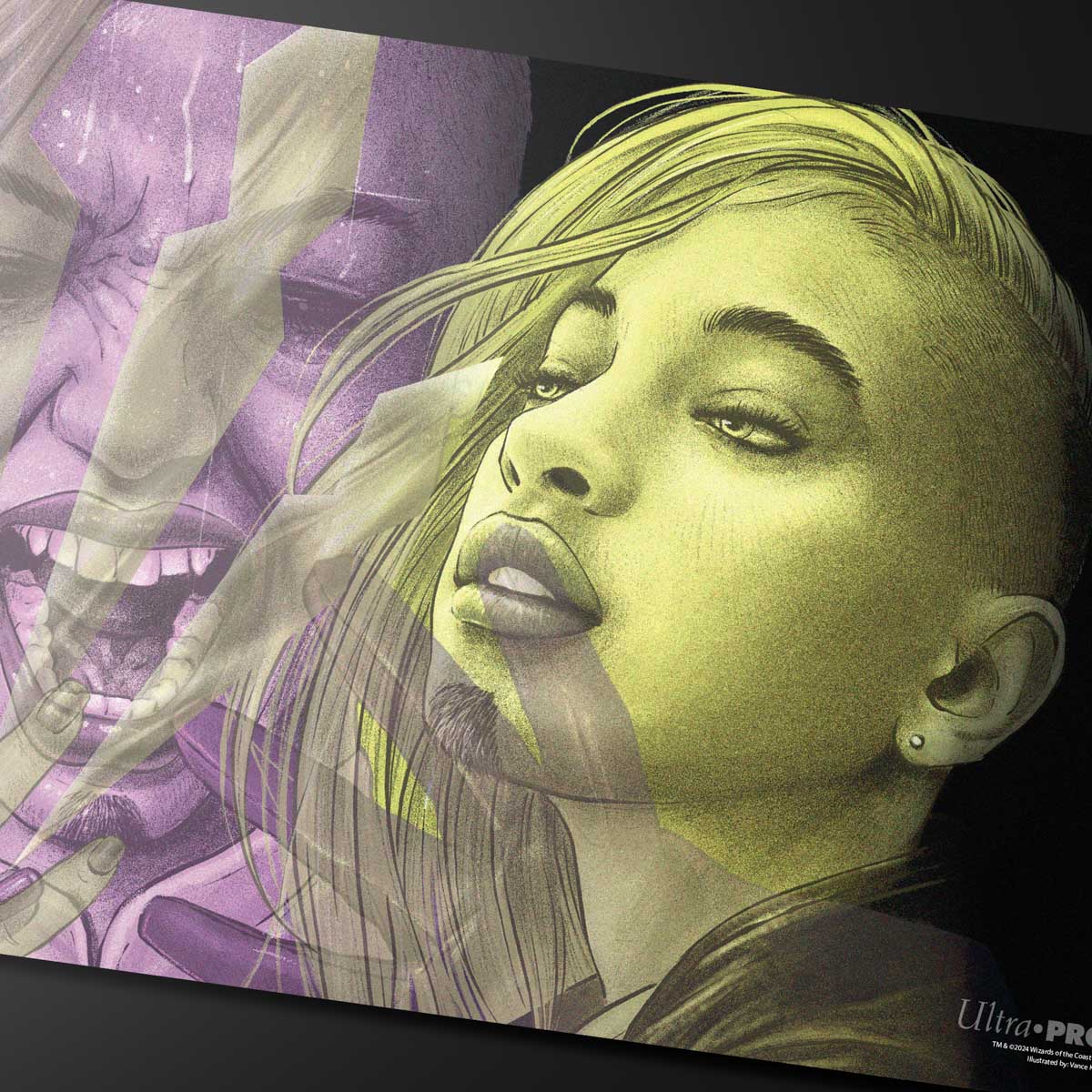 UP Playmat MTG Duskmourn ALT Key Mythic (3)