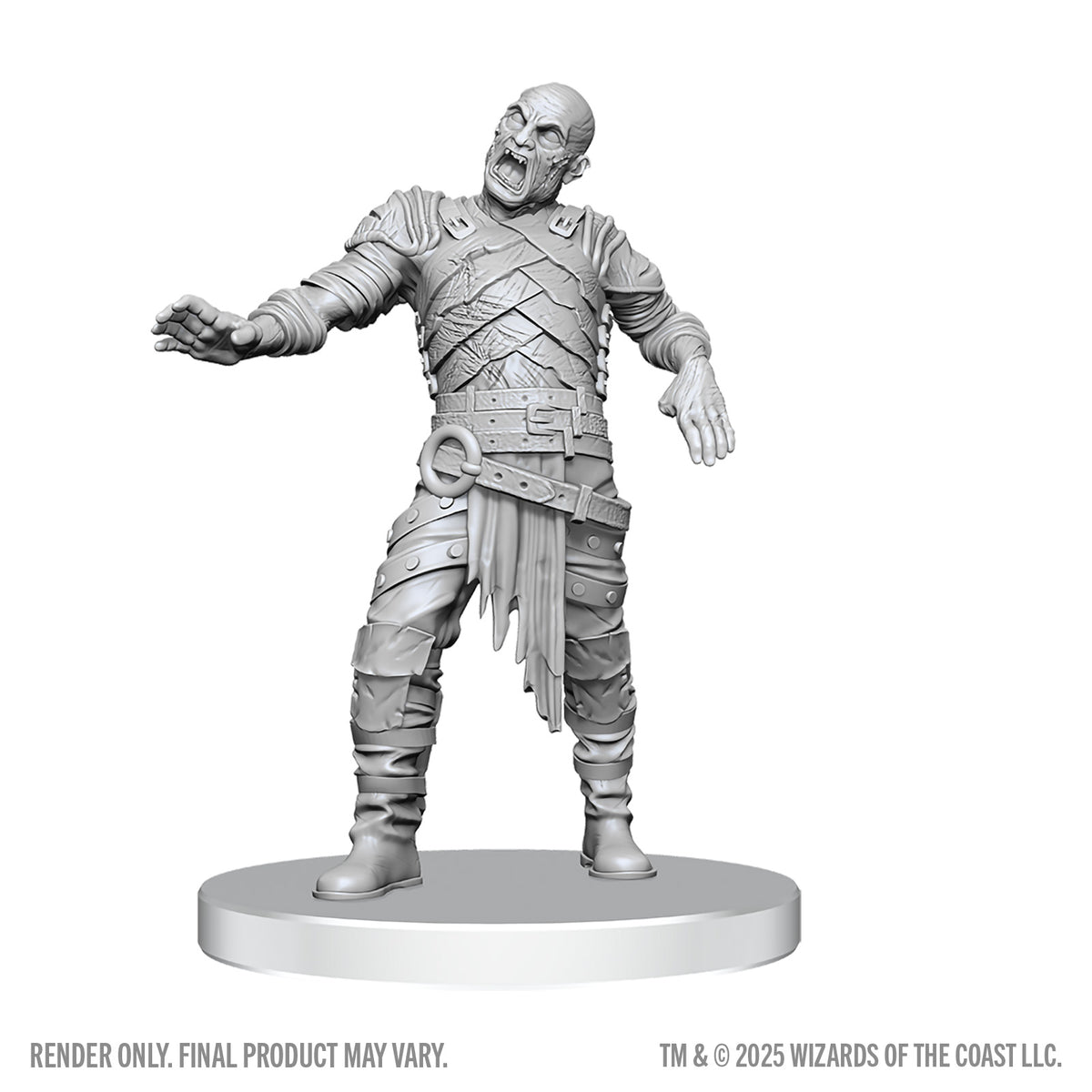 DND Unpainted Minis WV28 Swarm Of Rot Grubs & Rot Grub Victim