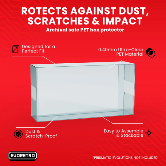 ER Pet Protector For Pokemon Prismatic Evolutions Super Premium Collection Box 2pk