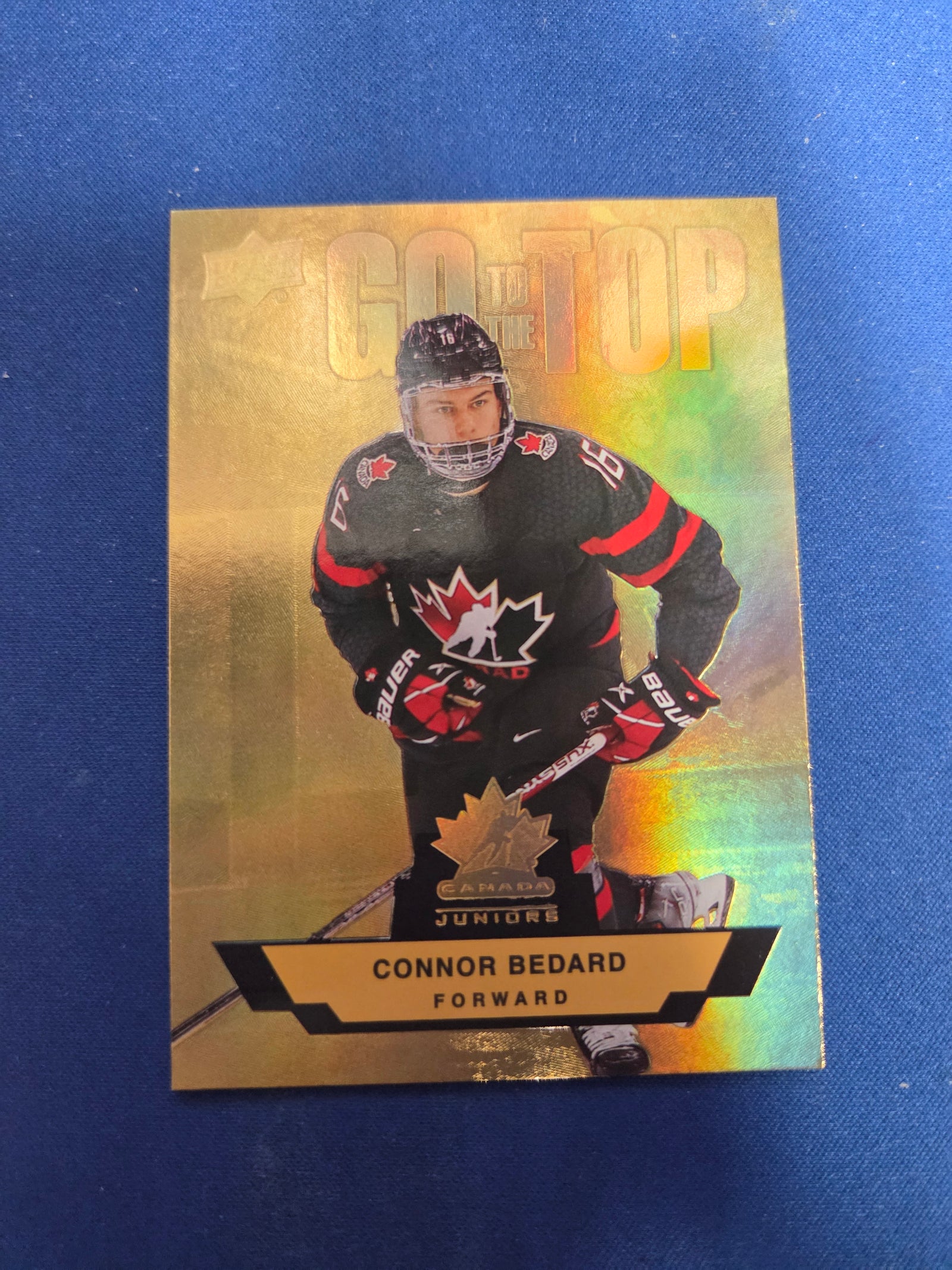 Connor Bedard go to the top #gt-37 (cabinet-NM)
