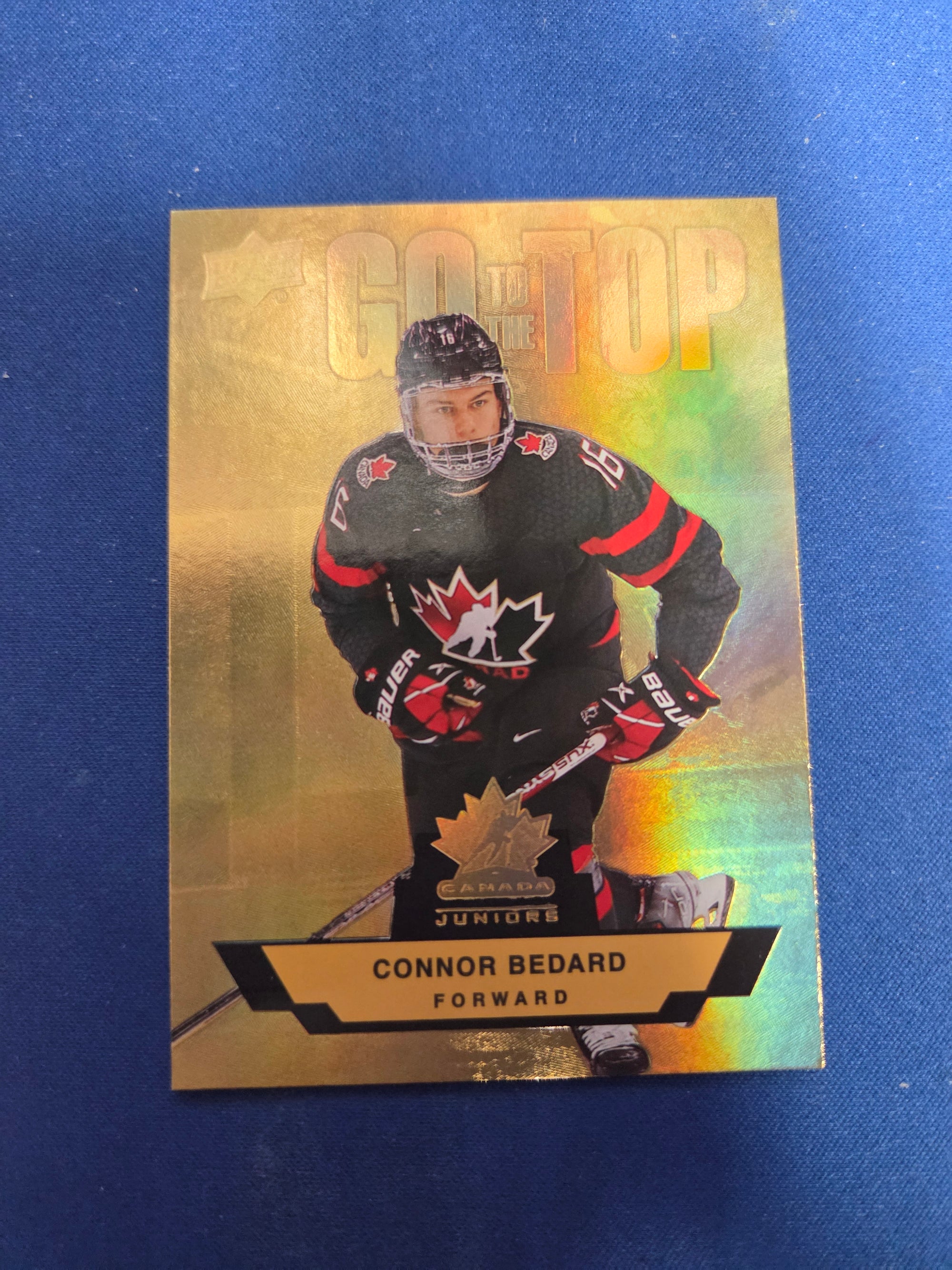 Connor Bedard go to the top #gt-37 (cabinet-NM)