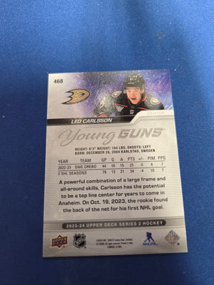 Leo Carlsson Young guns #468 (cabinet-NM)