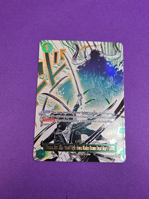 Demon Aura Nine Sword Style Asura Blades Drawn Dead Man's Game (Alternate Art) (OP12-037) - Legacy of the Master Foil (Cabinet-NM)