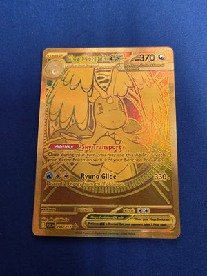 Gold Mega Dragonite ex 295/217 Ascended Heroes MHR (Cabinet-NM)