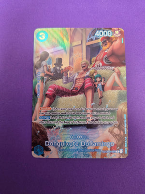 Donquixote Doflamingo (SP) (OP01-073) - 500 Years in the Future Foil (Cabinet-NM)
