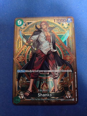 Shanks (SP) (ST16-004) - A Fist of Divine Speed Foil (Cabinet-NM)