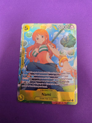 Nami (053) (Alternate Art) (EB03-053) - Extra Booster: One Piece Heroines Edition Foil (Cabinet-NM)