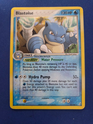 Moderately Played Blastoise #14 EX Crystal Guardians Holo Rare Holofoil (Cabinet)