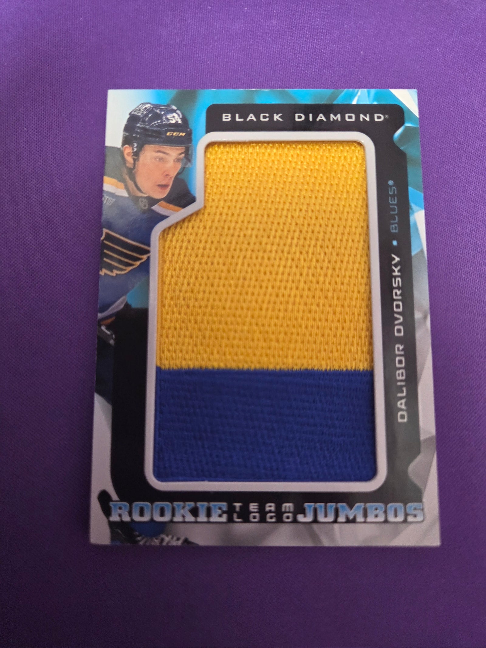 Dalibor Dvorsky #RTL-DD  Rookie Team Logo Black Diamond (cabinet-NM)