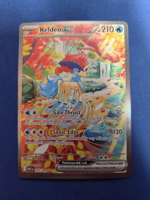 Keldeo ex - 167/086 (167) Special Illustration Rare Holofoil (Cabinet-NM)
