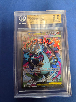 Beckett 9.5 Charizard #23 UPC Blackstar Promo