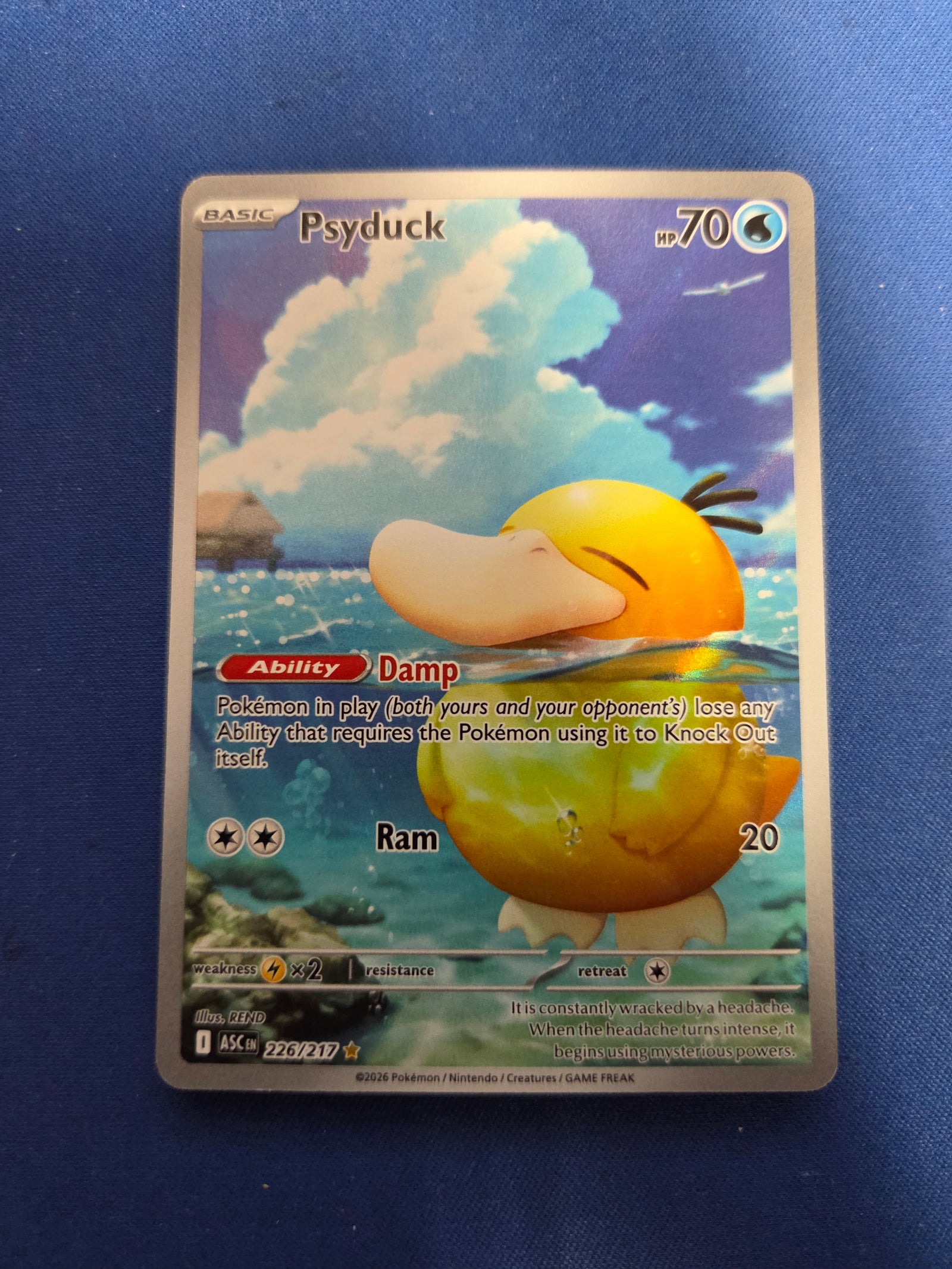 Psyduck - 226/217 (226) Illustration Rare Holofoil (Cabinet-NM)