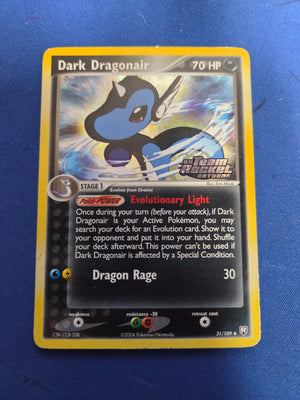 Lightly Played Dark Dragonair - 031/109 (31)/109 Uncommon Reverse Holofoil (Cabinet-LP)