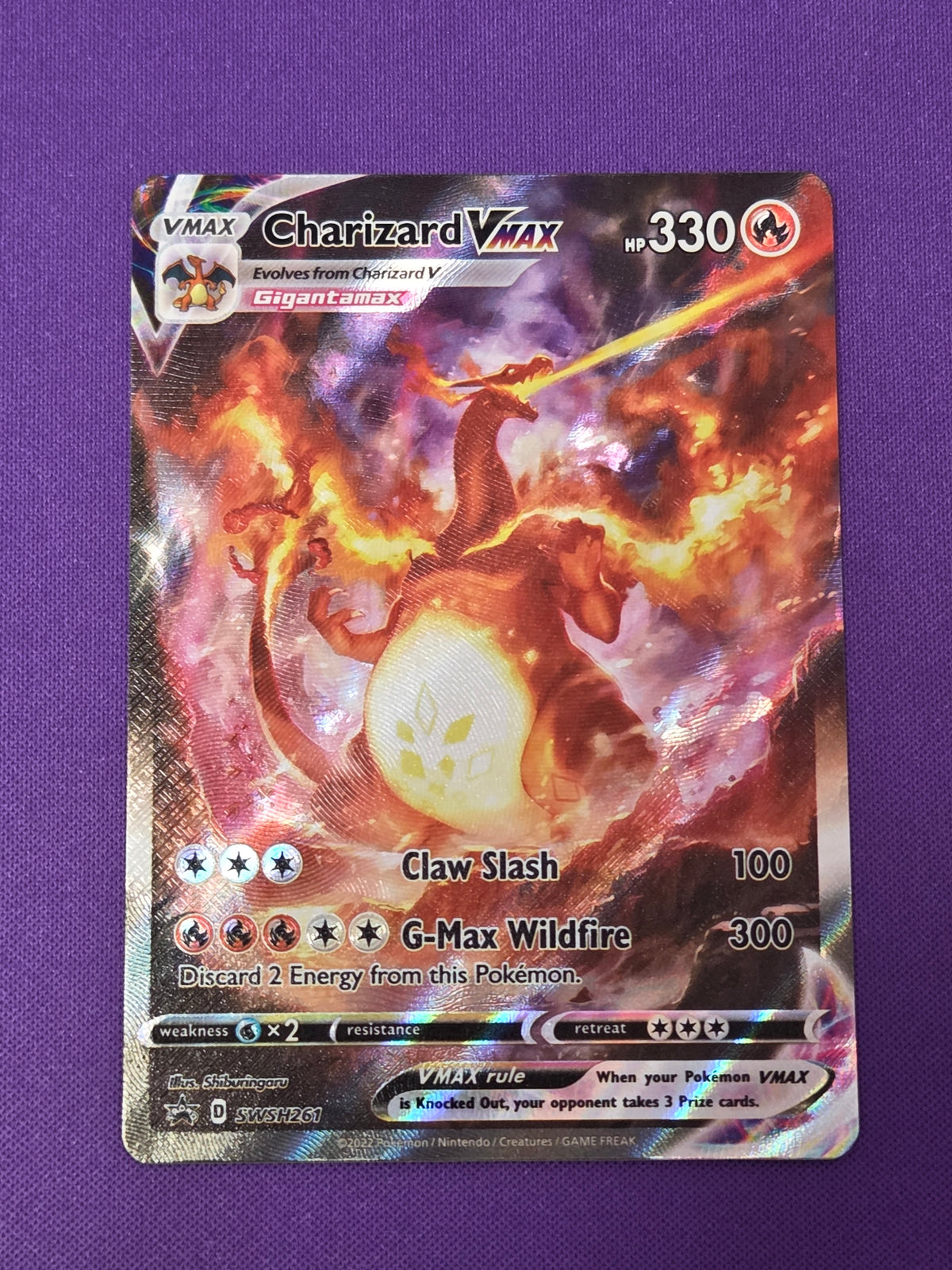 Charizard VMAX (SWSH261) Promo Holofoil (Cabinet-NM)