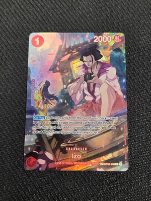 Izo (SP) (OP03-003) - 500 Years in the Future Foil (Cabinet-NM)