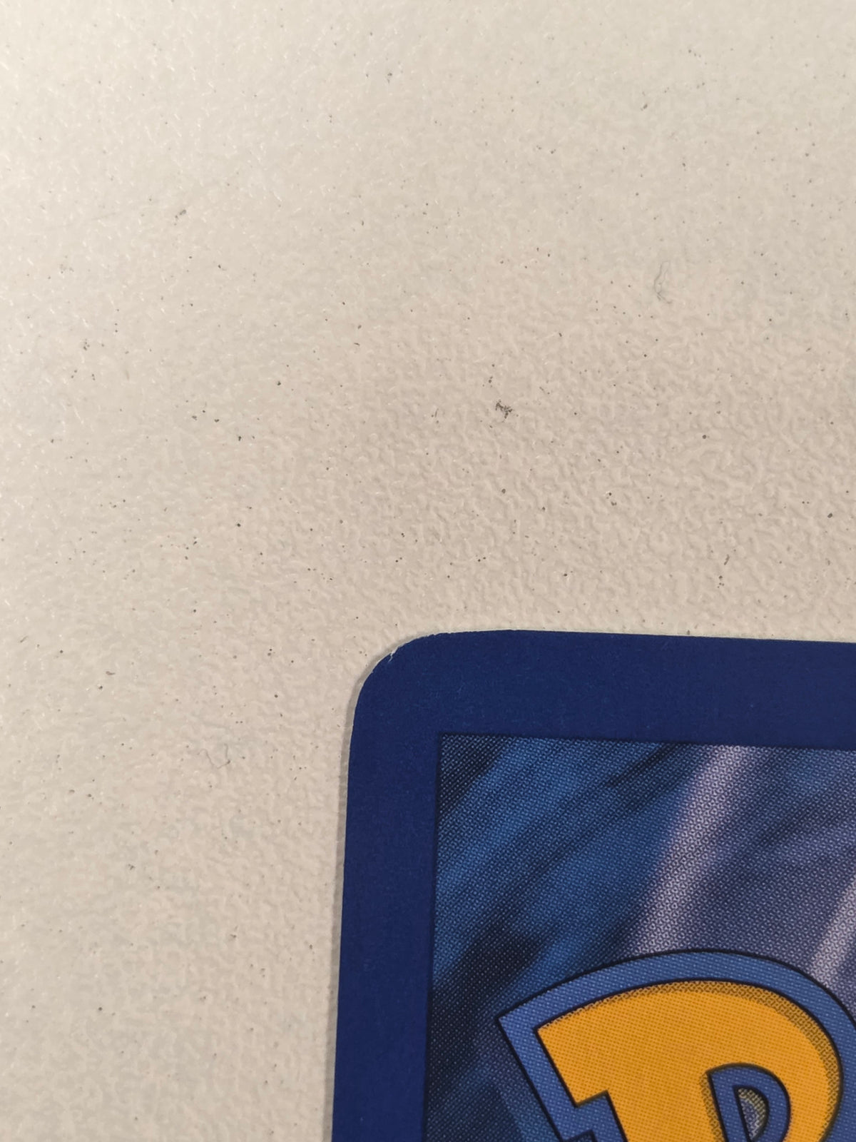 Blastoise (2)/132 Bleed Holo error with spiral on bottom left (Cabinet-LP)