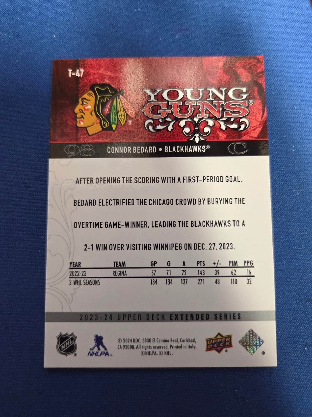 Connor Bedard Young Guns #T-47 (Cabinet-NM)
