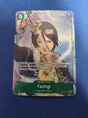 Tashigi (Alternate Art) (OP12-031) - Legacy of the Master Foil (Cabinet-NM)