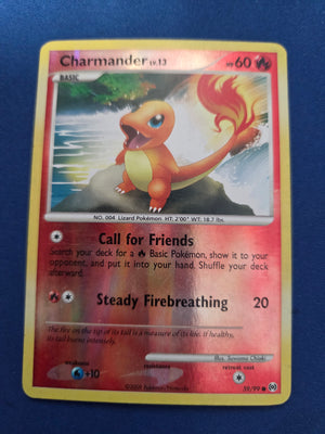 Heavily Played Charmander (59)/99 Common Reverse Holofoil (Cabinet-HP)
