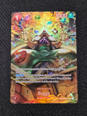 Buggy (SP) (OP03-008) - Wings of the Captain Foil (Cabinet-NM)