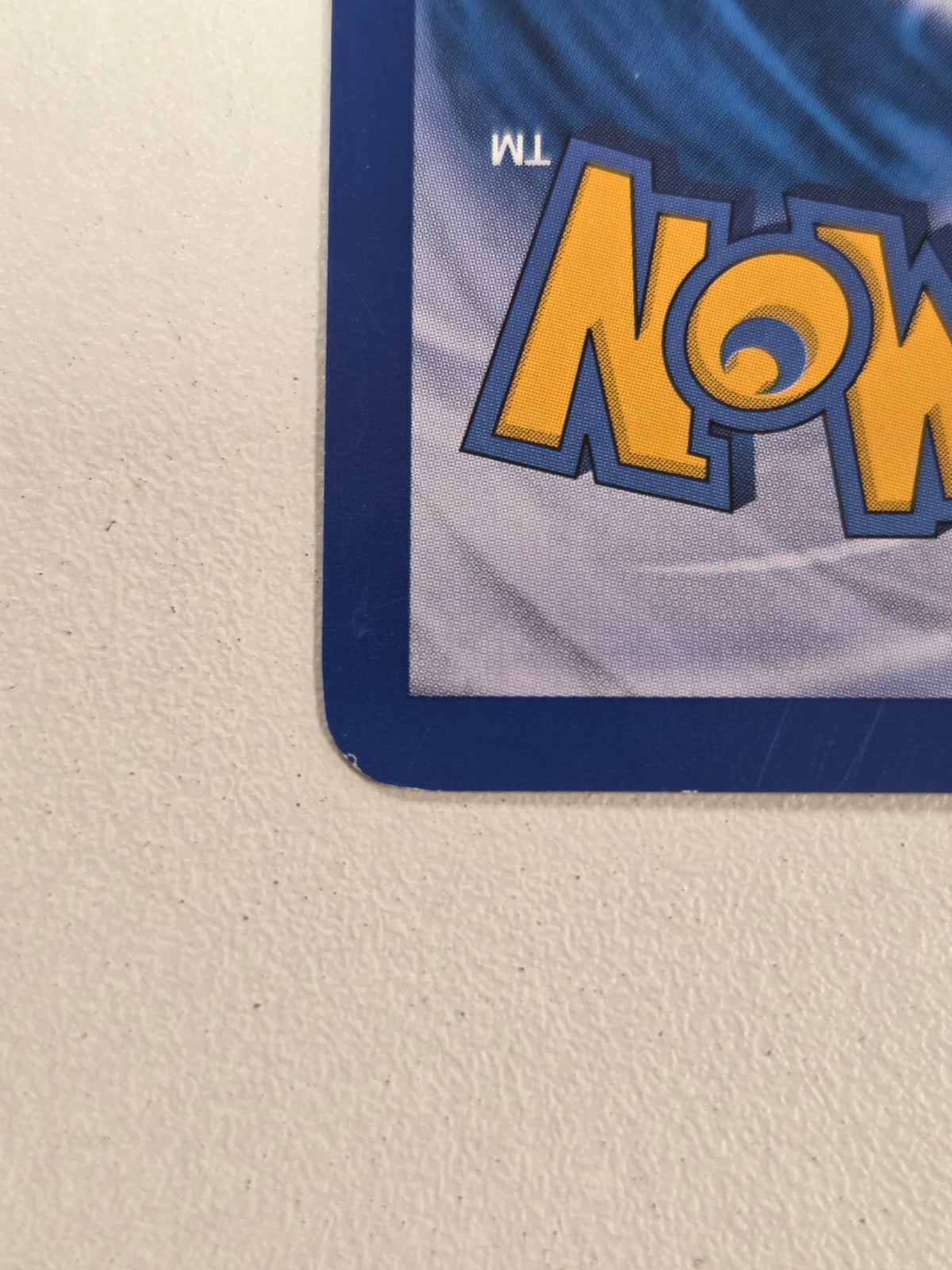 Blastoise (2)/132 Bleed Holo error with spiral on bottom left (Cabinet-LP)