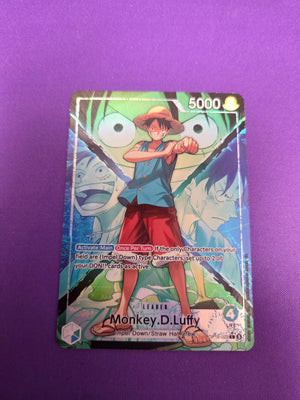 Monkey.D.Luffy (022) (Alternate Art) (OP16-022) - The Time of Battle Foil (Cabinet-NM)