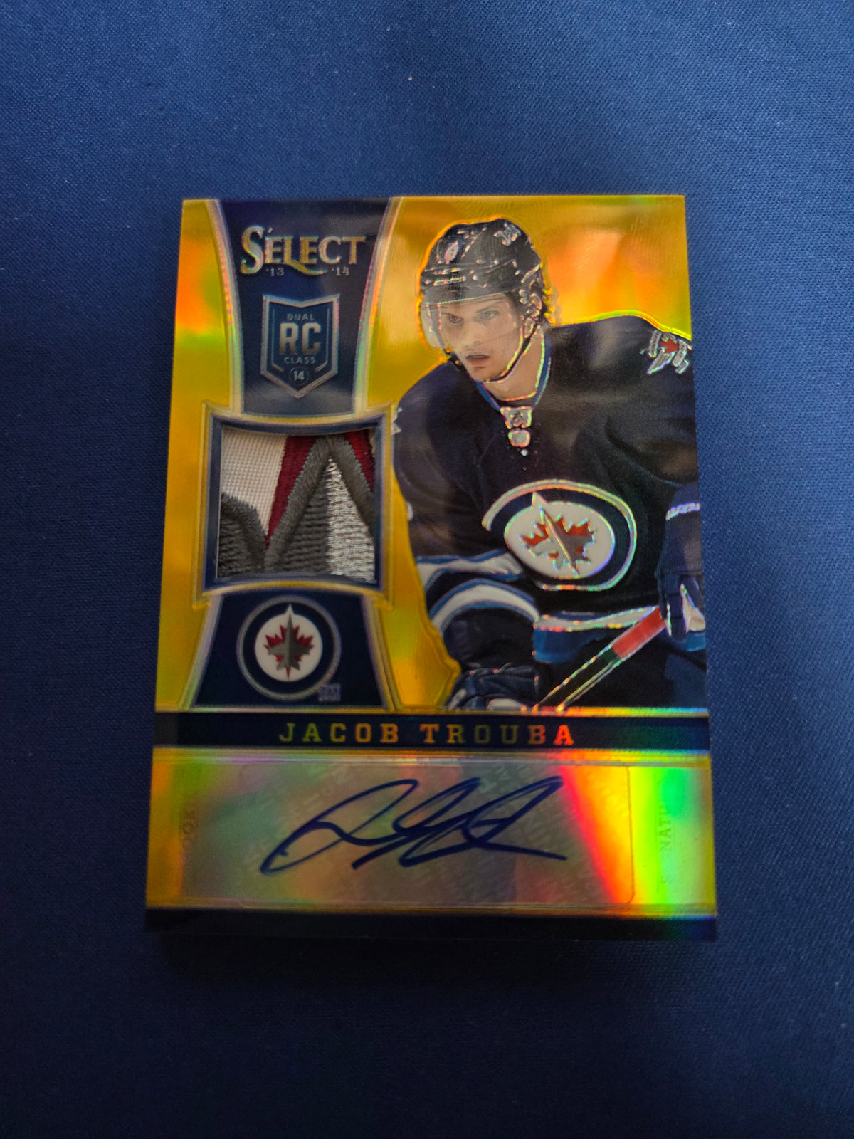 Jacob Trouba #313 3/10 Select Rookie Card (Cabinet-NM)