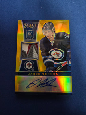 Jacob Trouba #313 3/10 Select Rookie Card (Cabinet-NM)
