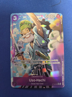Uso-Hachi (Alternate Art) (ST18-001) - Premium Booster -The Best- Vol. 2 Foil (Cabinet-NM)