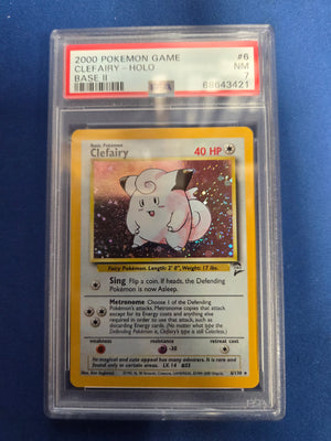 PSA 7 Clefairy #6 Base set 2
