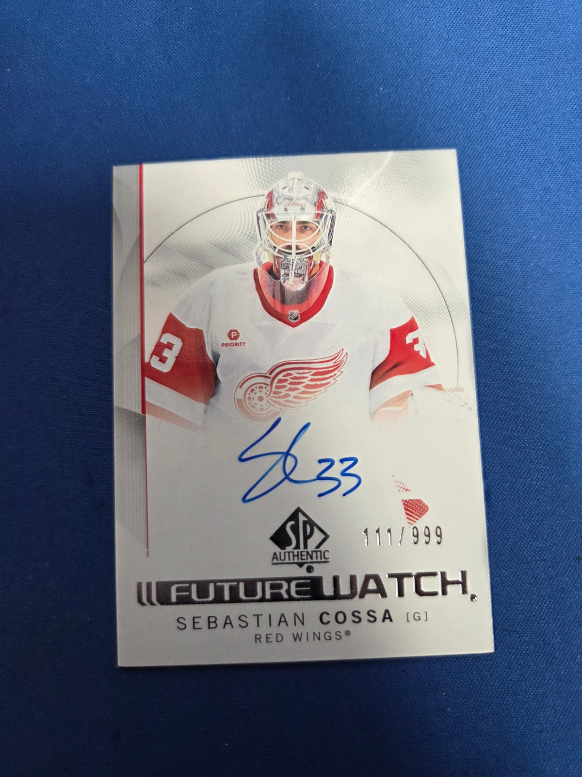 Sebastian Cossa Future watch auto /999 #sc (cabinet-NM)