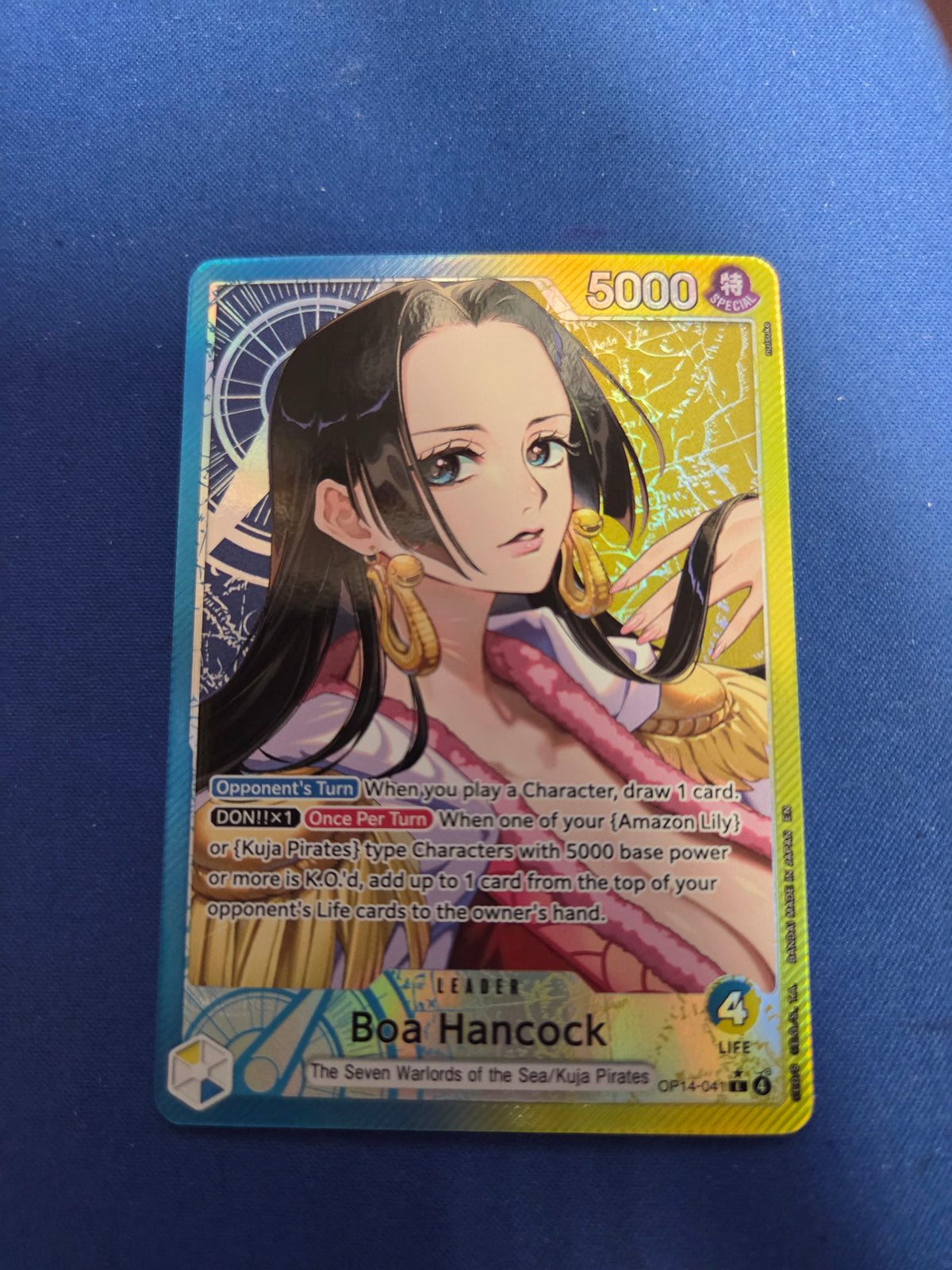 Boa Hancock - OP14-041 (Alternate Art) (OP14-041) - The Azure Sea's Seven Foil (Cabinet-NM)