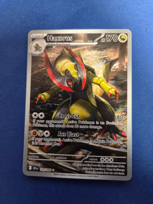Haxorus - 147/086 (147) Illustration Rare Holofoil (Cabinet-NM)