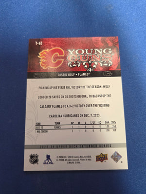 Dustin Wolfe Young guns #t-40 (cabinet-NM)