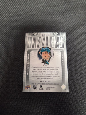 Macklin Celebrini #DZ-150 Holday Dazzler (Cabinet-NM)