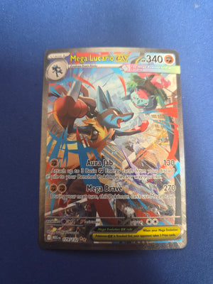 Mega Lucario ex - 179/132 (179) Special Illustration Rare Holofoil (Cabinet-NM)