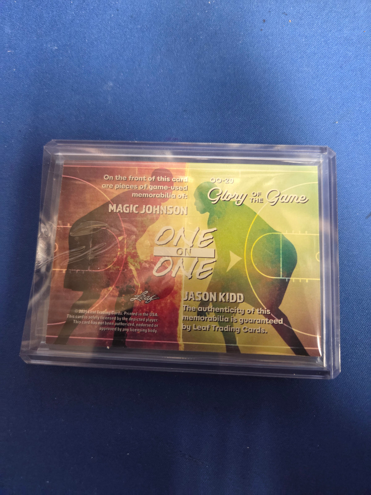Magic Johnson / Jason Kidd One on One 4/35 Glory Of The Game