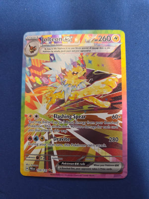 Jolteon ex - 153/131 Prismatic Evolutions SIR (Cabinet-NM)
