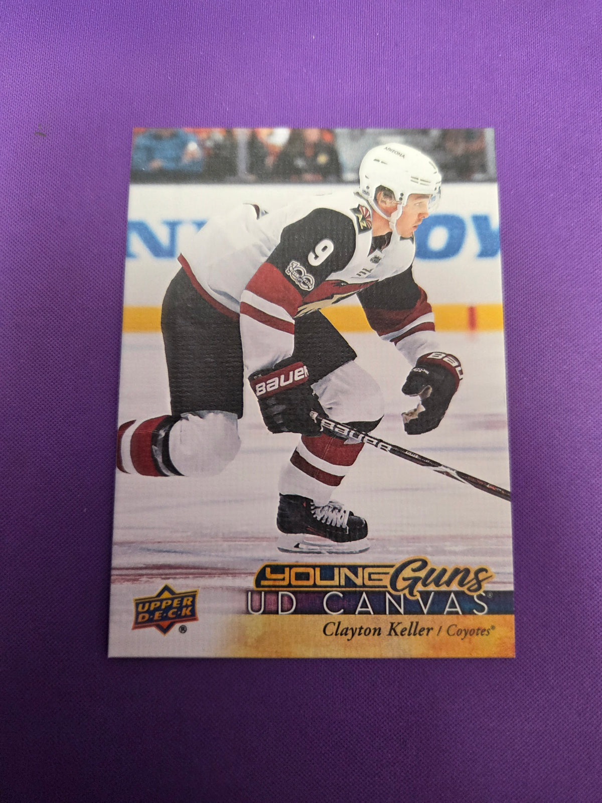 Clayton Keller #C110 Young Guns UD Canvas (Cabinet-NM)