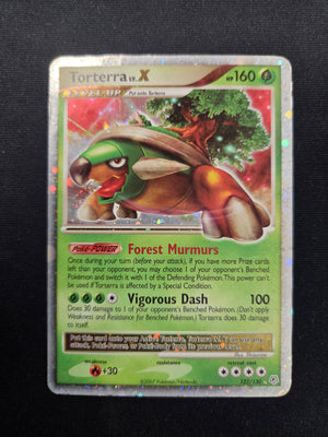 Heavily Played Torterra LV.X (122)/130 Ultra Rare Holofoil (Cabinet-HP)