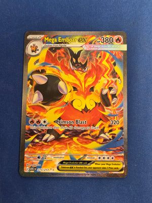 Mega Emboar ex - 273/217 Special Illustration Rare Holofoil (Cabinet-NM)