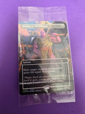 Swords To Plowshares 0001 Sealed Magic Promo (Cabinet-NM)