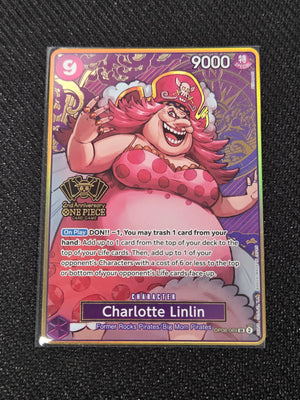 Charlotte Linlin (One Piece Japanese Version 2nd Anniversary Set) (OP08-069) - One Piece Promotion Cards Foil (Cabinet-NM)