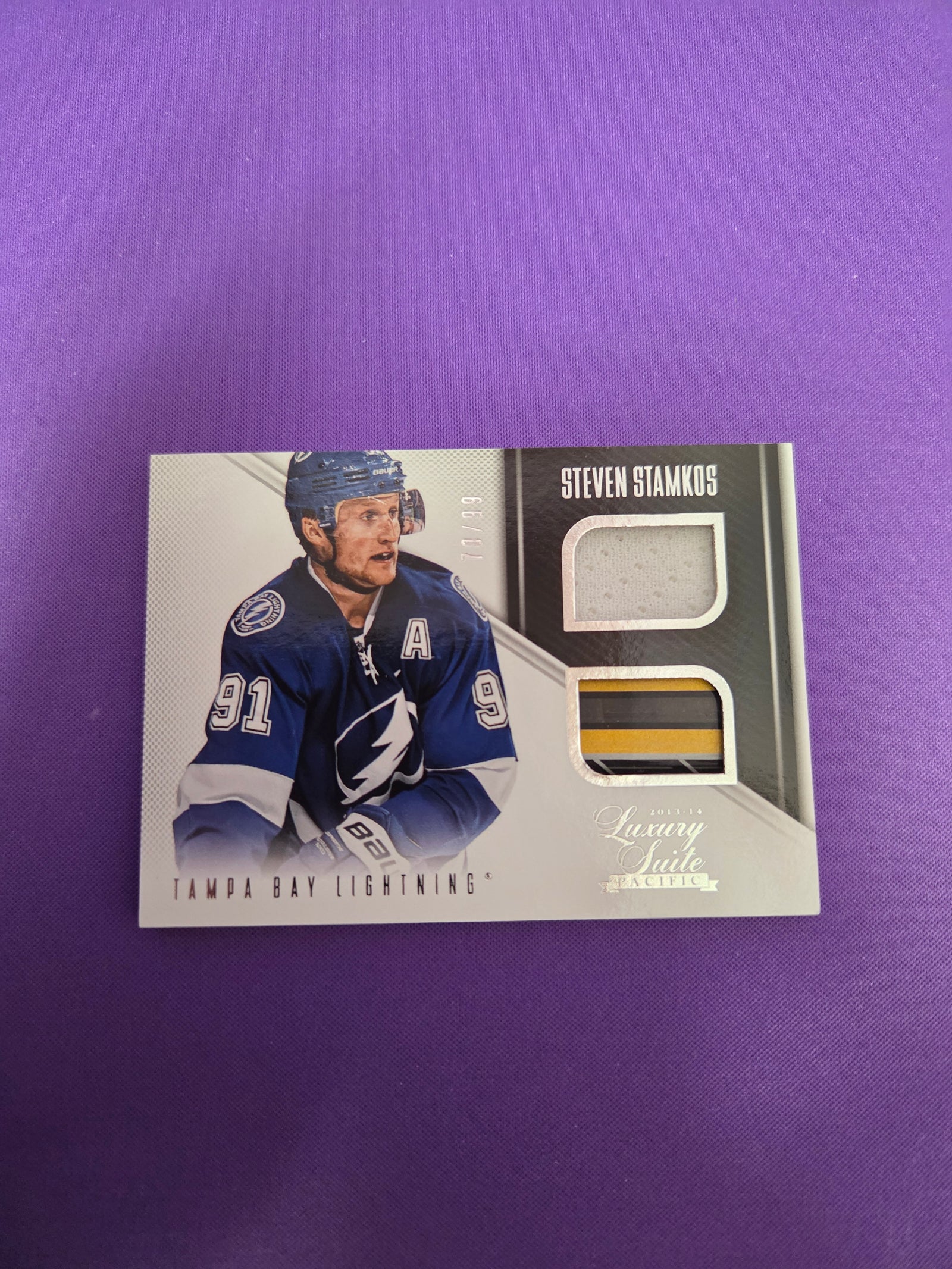 Steven Stamkos #65 70/99 Luxury Suite Pacific