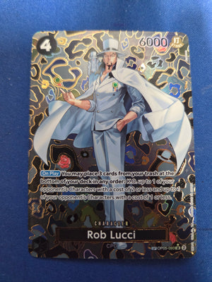 Rob Lucci (SP) (OP05-093) - Emperors in the New World Foil (Cabinet-NM)