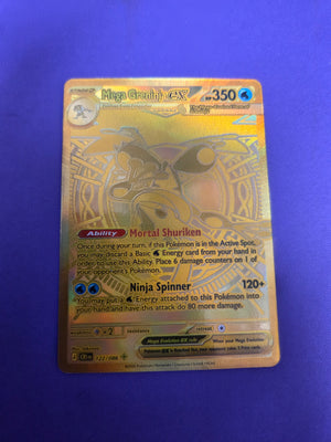 Mega Greninja ex - 122/086 (122) Mega Hyper Rare Holofoil (Cabinet-NM)