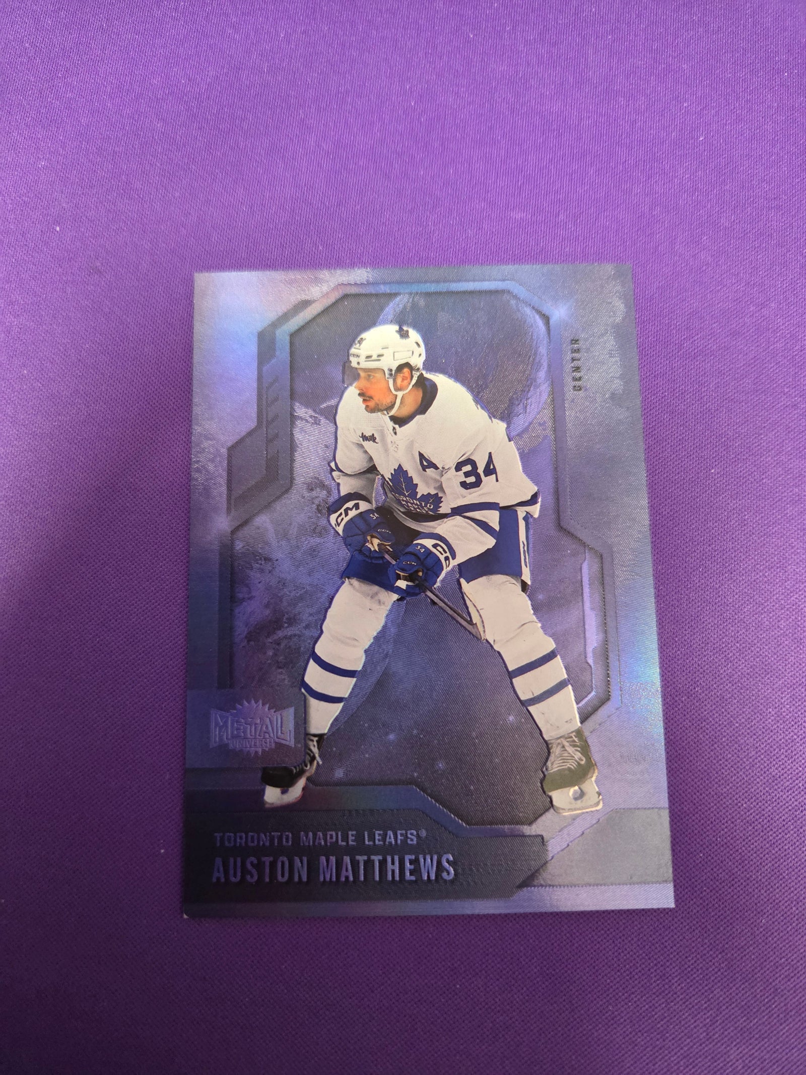 Auston Matthews #19 Purple Spectrum Fx 127/199