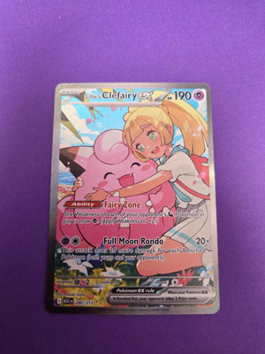 Lillie's Clefairy ex - 280/217 Ascended Heroes SIR (Cabinet-NM)